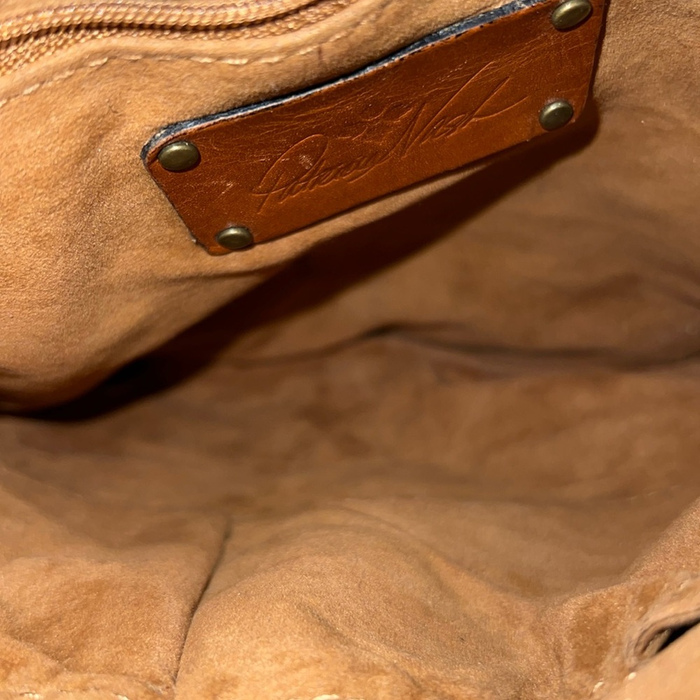 Patricia Nash Floral Tooled Leather Granada Crossbody Flap Bag (Brown) - Picture 8 of 10